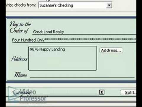 How To Write Check In Quicken For Mac